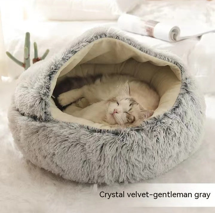 Fluffy Cat Bed
