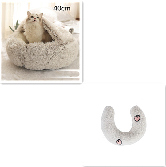 Fluffy Cat Bed